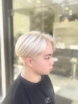 アレーズバイベニボンズ(Alaise by Beni,Bond's)&nbsp;パーマ履歴からホワイトブロンド