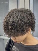 オーバル ジングウマエ(OVARL jingumae)&nbsp;縦落ちツイストスパイラルラウンドマッシュ