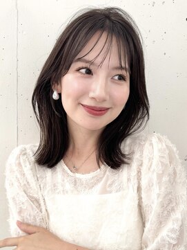 ファナ(fha-na) ☆　外ハネボブ　韓国風ミディアムレイヤー☆イメチェン