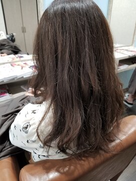 ルークス 中央林間(LOOOKS) アッシュベージュとセミロング