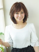 《AFLOAT裕二朗》大人女性、ミセス世代に支持◎髪型ミディアム51