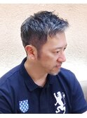 オールレンジアップバングツーブロックショート