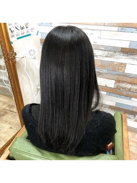 ハウオリ ヘアーワークス(Hauoli hair works) 柔らかサラサラストレート