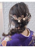 袴ヘアセット