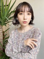 アフロディーテ 銀座(APHRODITE GINZA) 前髪/こなれミディ/ウェーブパーマ/アンブレラカラー/銀座