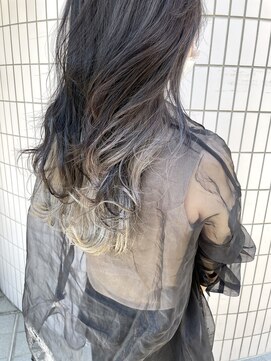 パール(PEAR+L) インナーコントラストカラー◎シルバーベージュ