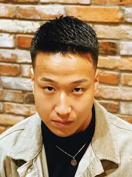 ヒロギンザバーバーショップ 丸の内店(HIRO GINZA BARBER SHOP) フェードカット×クルーカット【東京/丸の内/大手町】