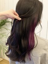 グッデイ ヘアー(GOOD DAY HAIR) 【GOOD DAY HAIR】《紫イヤリングカラー》下北沢