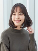 ミチオ ノザワ ヘアサロン ギンザ(Michio Nozawa HAIR SALON Ginza)&nbsp;ナチュラルボブ×シースルーバング