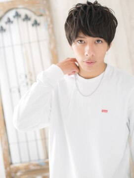 トニーアンドガイ メン 与野駅前店(TONI&GUY MEN) アレンジ効く短髪パーマラウンドマッシュd