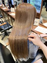 シェノン サントル(CHAINON CENTRE)&nbsp;前髪/マチルダボブ/ピンクベージュ/インナーグレージュ