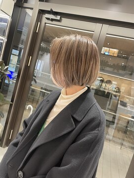 ステアケース 武蔵小杉店(stair:case) バレイヤージュ　ベージュ　30代40代