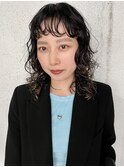 【心斎橋hen】ウルフパーマ ハイライトカラー