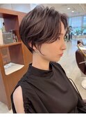 耳掛けハンサムショート福岡kchiara川野直人