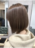 イメチェン/ハッシュカット/フルバング/レッドブラウン【稲毛】