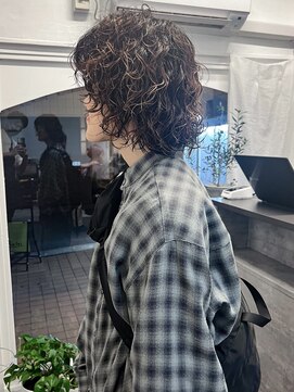 ラレイ ハラジュク(Lalei harajuku) 【ささき】ウルフカット/レイヤーカット/スパイラルパーマ/原宿