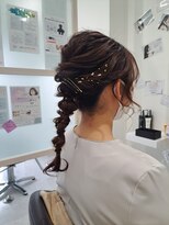 ハコ(HACO) 最近人気の【編みおろし】がふんわり可愛い♪