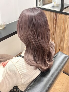 カラースタンド(COLOR STAND) ピンクベージュカラーダブルカラーインナーカラーケアブリーチ