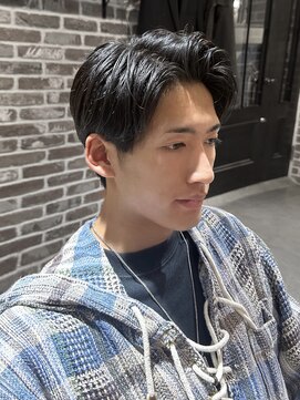 エニー 栄(Any) men's hair☆ニュアンスセンターパート