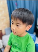お洒落キッズ☆アシメツーブロック☆  <理容室>/メンズ/バーバー