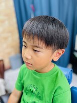 カットハウス パセリ お洒落キッズ☆アシメツーブロック☆  <理容室>/メンズ/バーバー