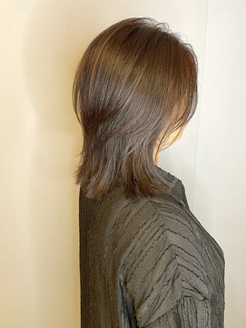 ブロッサム 東久留米店(Blossom) 大人美人ショートボブパーマウルフパーマアッシュベージュ