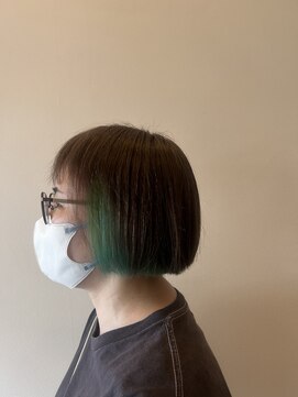 ヘアーアンドスパ アン コントゥール(hair&spa an contour) cut color