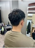 ツーブロックパーマ