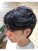 ニュアンスカルマフェザー各種パーマセンターパート10代20代