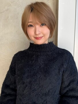 アフロート ルヴア(AFLOAT RUVUA) 似合わせ ショート ボブ 30代 40代 小顔 新宿 ひし形 前上がり