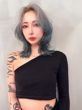 ロンド ジュルード 名古屋(Lond jeloud) 成人式はダブルカラー、インナーカラー♪