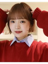 サイン 渋谷(SIGN) 10代/タッセルボブ/レイヤーボブ/透明感カラー