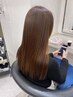 【絹髪】カット+美髪矯正＋BYKARTEトリートメント