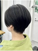 暗髪ハンサムショート浦和美容室ARTS荒巻充埼玉カットおすすめ