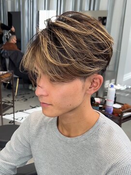 メンズサロン キング 高槻店(Men’s salon K!ng) 波巻きツイストスパイラルパーマ/フェザーパーマ/眉毛/メンズ