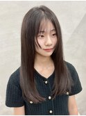 レイヤーカット髪質改善トリートメント縮毛矯正