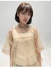【前髪の生え癖が気になる方!】カット+クロスパーマ￥11000