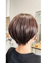 レイズ(Raise)&nbsp;【Raise菅原】丸みショートボブ 短め グレージュ