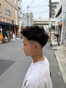 ソワン ドゥ ブレス 立花店(soin de brace) メンズジェットモヒカンカット/メンズカット/尼崎/立花