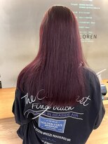 ローレン(LOREN)&nbsp;ミディアムヘア/デザインカラー/フェイスフレーミング/栄/久屋