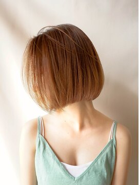 ディジョン(Dijon) 韓国顔まわりレイヤーカットグレージュオリーブベージュブラウン