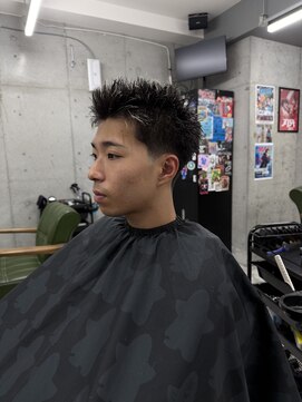 ザスーツブラザーズ(THE SUITS BROTHERS) MEN'SHAIRウルフカルマパーマメンズショートイージーパーマ