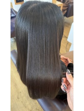 髪質改善酸性ストレート