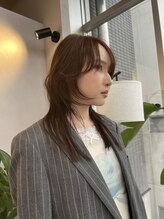 ルク(ruq.)&nbsp;レイヤーカット　ハッシュカット　ウルフカット