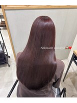 アエラバイトゥルークリエイション(AERA by True Creation)&nbsp;ブリーチなし ワインレッド