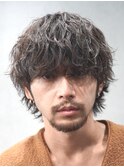 波巻きスパイラルパーマツイストスパイラルパーマウルフ名古屋栄