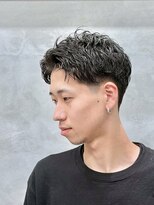 サームマン 人形町(SARM MAN)&nbsp;色気ウェーブ×ツーブロックパーマ