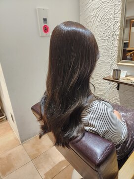 アルメリア 池袋(Arumeria) オリーブブラウン 20代30代 透明感カラー 大人キレイ髪質改善