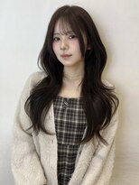 アクシス 栄店(`AXIS)&nbsp;森崎ワンホンレイヤー/ミルクティーブロンド/ダークブルー/栄