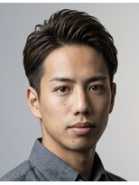 ゼンコー アオヤマ(ZENKO Aoyama)&nbsp;アップバング×リバースカール【メンズパーマ表参道渋谷原宿】